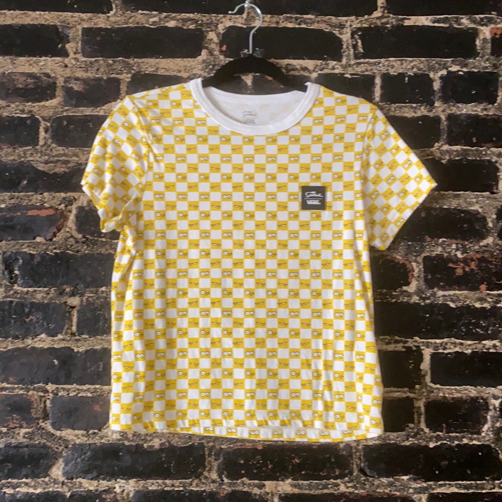 vans x the simpsons lisa t-shirt